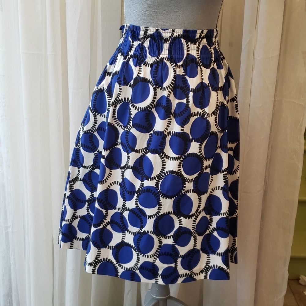 NWT Kate Spade Stamped Dot Blair skirt